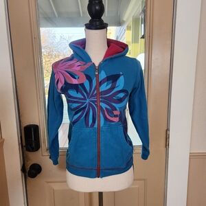 Crazy Shirts Hawaiian Style Zip Up Hoodie | M